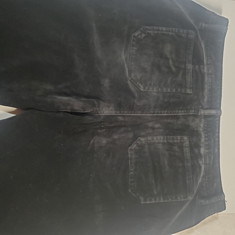 Velvet Like Express Midnight Black Flare Pants - Picture 7 of 13